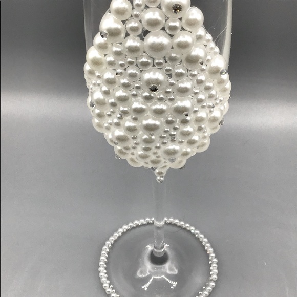 Crystal Champagne Flutes Wedding - Picture 2 of 2